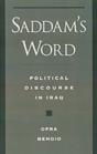 Saddam'S Word - Preview