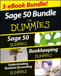 Capa do artigo Sage 50 For Dummies Three E-Book Bundle: Sage 50 For Dummies; Bookkeeping For Dummies And Understanding Business Accounting For Dummies
