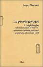Sagesses Tome 4 ; La Pensée Grecque Tome 3 - Preview