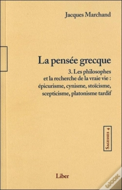Capa do artigo Sagesses Tome 4 ; La Pensée Grecque Tome 3
