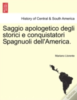 Capa do artigo Saggio Apologetico Degli Storici E Conquistatori Spagnuoli Dell'America.