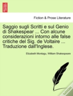 Capa do artigo Saggio Sugli Scritti E Sul Genio Di Shak