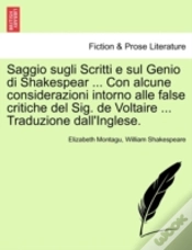 Capa do artigo Saggio Sugli Scritti E Sul Genio Di Shak