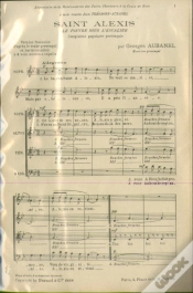 Capa do artigo Saint-Alexis 4 Voix Mixtes ( Provencale  Chant