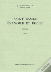Capa do artigo Saint Basile Evangile Et Eglise Melanges T.2