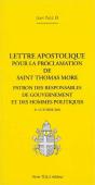 Saint Thomas More, Patron Des Responsables De Gouvernement Et Des Hommes Politiques : Lettre Apostolique Du 31 Octobre 2000 - Preview