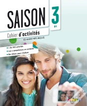 Capa do artigo Saison : Saison 3 - Niv. B1 - Cahier + Cd Mp3