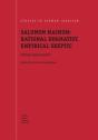 Salomon Maimon: Rational Dogmatist, Empirical Skeptic - Preview