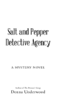 Salt And Pepper Detective Agency - Preview
