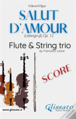 Capa do artigo Salut D'Amour - Flute & Strings (Score)