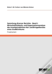 Sammlung Diverser Berichte - Band I