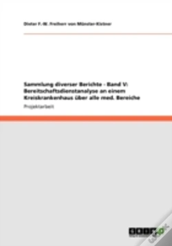 Capa do artigo Sammlung Diverser Berichte - Band V