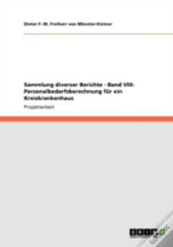 Capa do artigo Sammlung Diverser Berichte - Band Viii