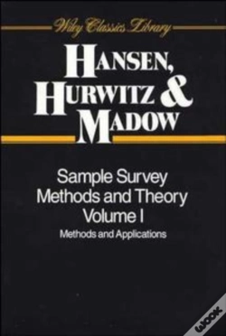 Capa do artigo Sample Survey Methods And Theory, 2 Volume Set