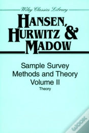 Capa do artigo Sample Survey Methods And Theory, Volume 2