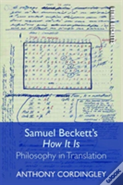 Capa do artigo Samuel Beckett'S How It Is