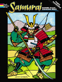 Samurai Stained Glass Coloring Book - Preview