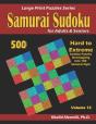 Samurai Sudoku For Adults & Seniors - Preview
