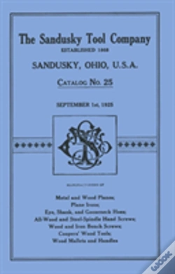 Capa do artigo Sandusky Tool Co. 1925 Catalog