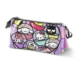 Capa do artigo Sanrio Hello Kitty Gashapon Estojo Triplo, Rosa