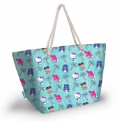 Capa do artigo Sanrio Hello Kitty Palms Soleil Beach Bag, Turquoise