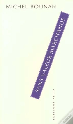Capa do artigo Sans Valeur Marchande