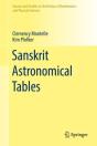 Sanskrit Astronomical Tables - Preview