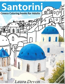Capa do artigo Santorini Greece Coloring Books For Adults