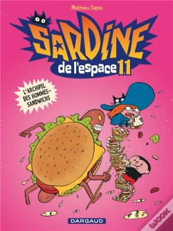 Capa do artigo Sardine De L'Espace Tome 11 : L'Archipel Des Hommes-Sandwichs