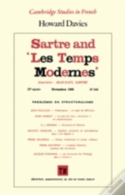 Capa do artigo Sartre And 'Les Temps Modernes'