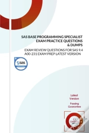 Capa do artigo Sas Base Programming Specialist Exam Practice Questions & Dumps