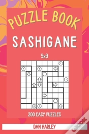 Capa do artigo Sashigane Puzzle Book - 200 Easy Puzzles 9x9 (Keep Your Brain Healthy)
