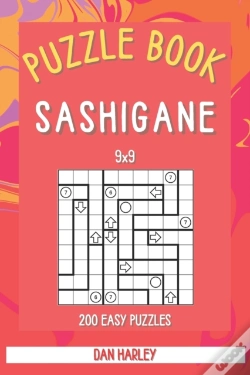 Capa do artigo Sashigane Puzzle Book - 200 Easy Puzzles 9x9 (Keep Your Brain Healthy)