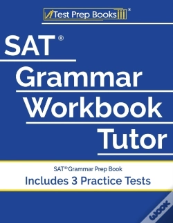 Capa do artigo Sat Grammar Workbook Tutor: Sat Grammar Prep Book (Includes 3 Practice Tests)