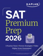 Capa do artigo Sat Premium Prep 2026: Includes 3 Full Length Practice Tests, 700+ Practice Questions, + 1 Year Online Access To Quizzes And Video Lessons And Tutoria