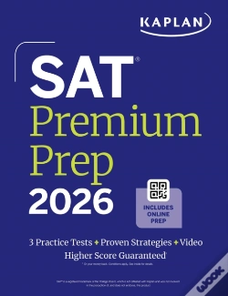 Capa do artigo Sat Premium Prep 2026: Includes 3 Full Length Practice Tests, 700+ Practice Questions, + 1 Year Online Access To Quizzes And Video Lessons And Tutoria