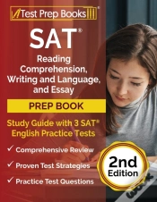 Capa do artigo Sat Reading Comprehension, Writing And Language, And Essay Prep Book