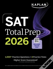 Capa do artigo Sat Total Prep 2026: Includes 4 Full Length Practice Tests, 1,100+ Practice Questions + 1 Year Access To Online Quizzes And Video Lessons And Tutorial