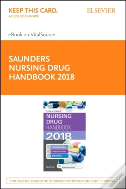 Capa do artigo Saunders Nursing Drug Handbook 2018 - E-Book