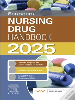 Capa do artigo Saunders Nursing Drug Handbook 2025 - E-Book