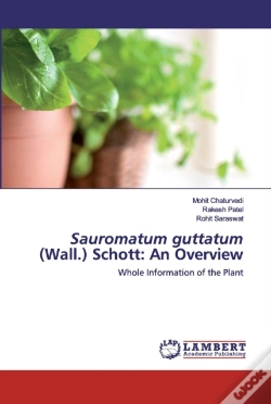 Capa do artigo Sauromatum Guttatum (Wall.) Schott