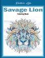 Savage Lion Coloring Book - Preview