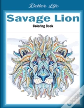 Savage Lion Coloring Book