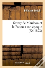 Capa do artigo Savary De Mauleon Et Le Poitou Edition 1892
