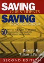 Capa do artigo Saving Our Students, Saving Our Schools