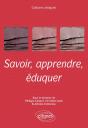 Savoir, Apprendre, Éduquer - Programme Ens 2020 - Preview
