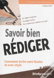 Capa do artigo Savoir Bien Rediger