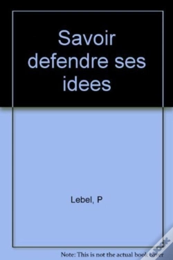 Capa do artigo Savoir Defendre Ses Idees
