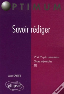 Capa do artigo Savoir Rédiger ; 1er Et 2ème Cycles Universitaires, Classes Préparatoires, Bts