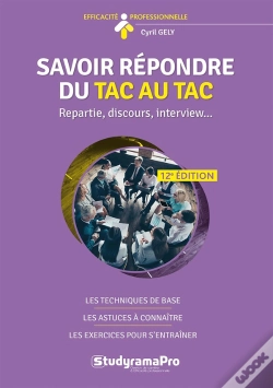 Capa do artigo Savoir Répondre Du Tac Au Tac (8e Édition)